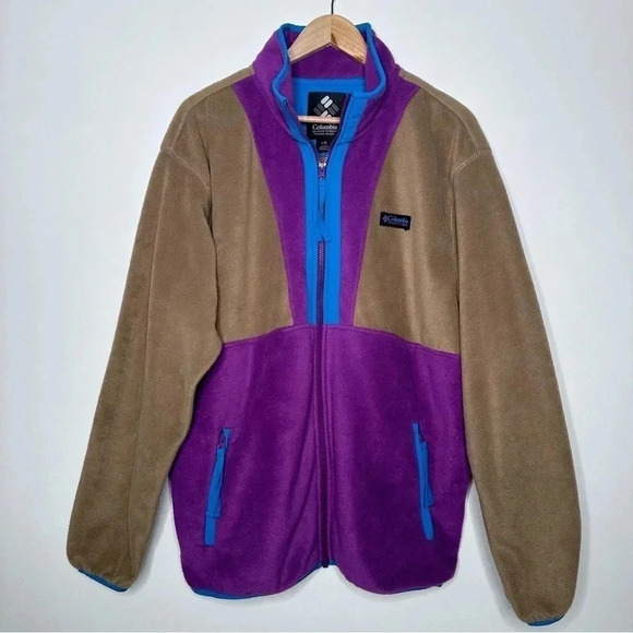 Columbia x ASOS Back Bowl Full Zip Fleece Size Large - Picture 3 of 13